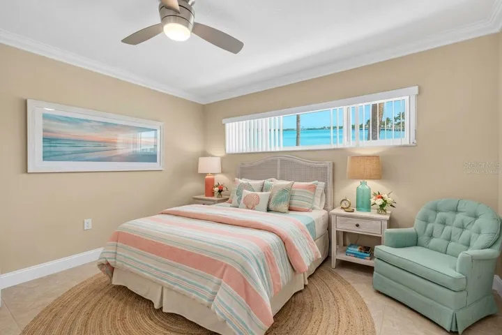 Virtually Staged Guest Bedroom