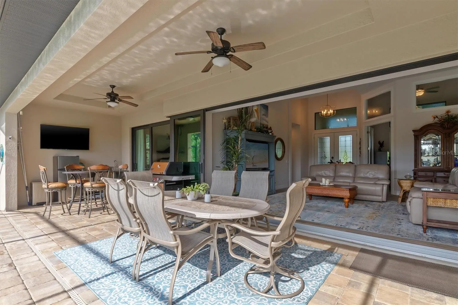 Great Outdoor Entertaining Area