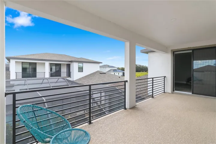 Second floor Balcony