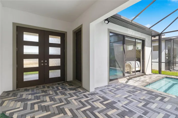 Private entrance to in law suite, bedroom 6