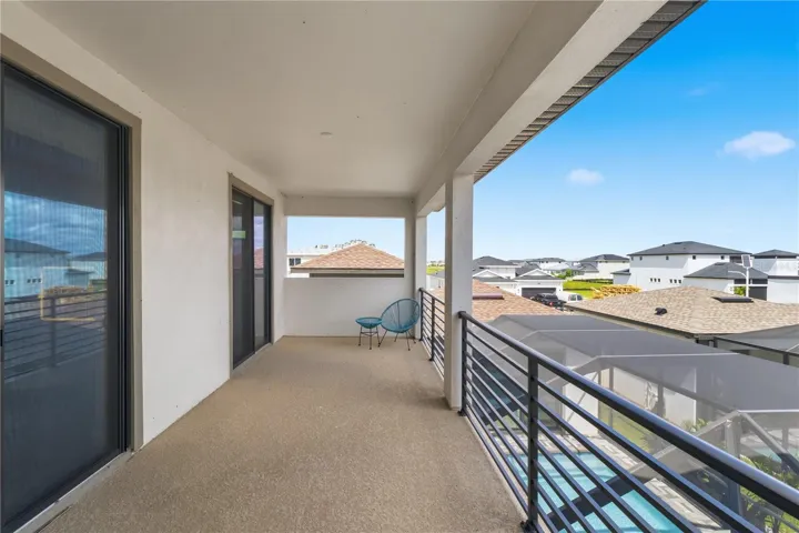 Second floor Balcony