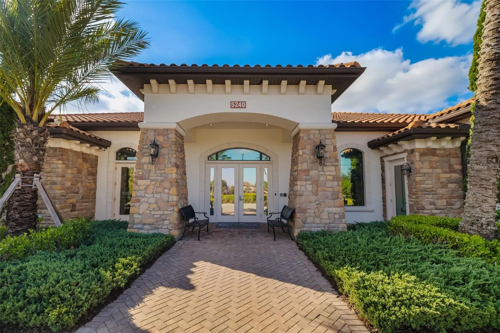 Entrance of the Amenity Center