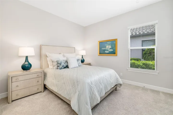 The third ensuite bedroom offers a custom closet, and ensuite bathroom with large shower