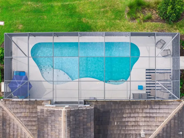 Generous Pool Deck