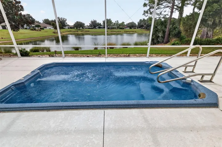 Relaxing Swim Spa with Waterfront Views!