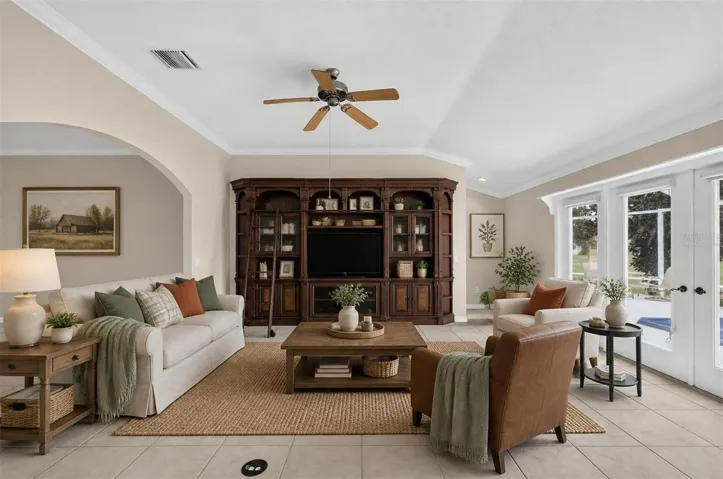 Living Room-Virtually Staged
