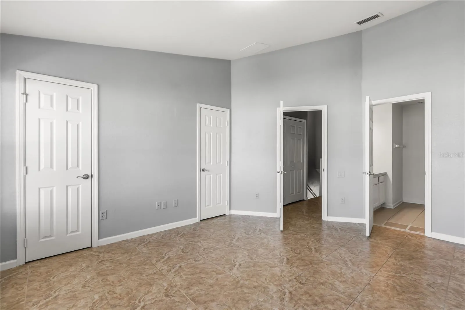 Second floor bedroom with plenty of storage and its own bathroom.