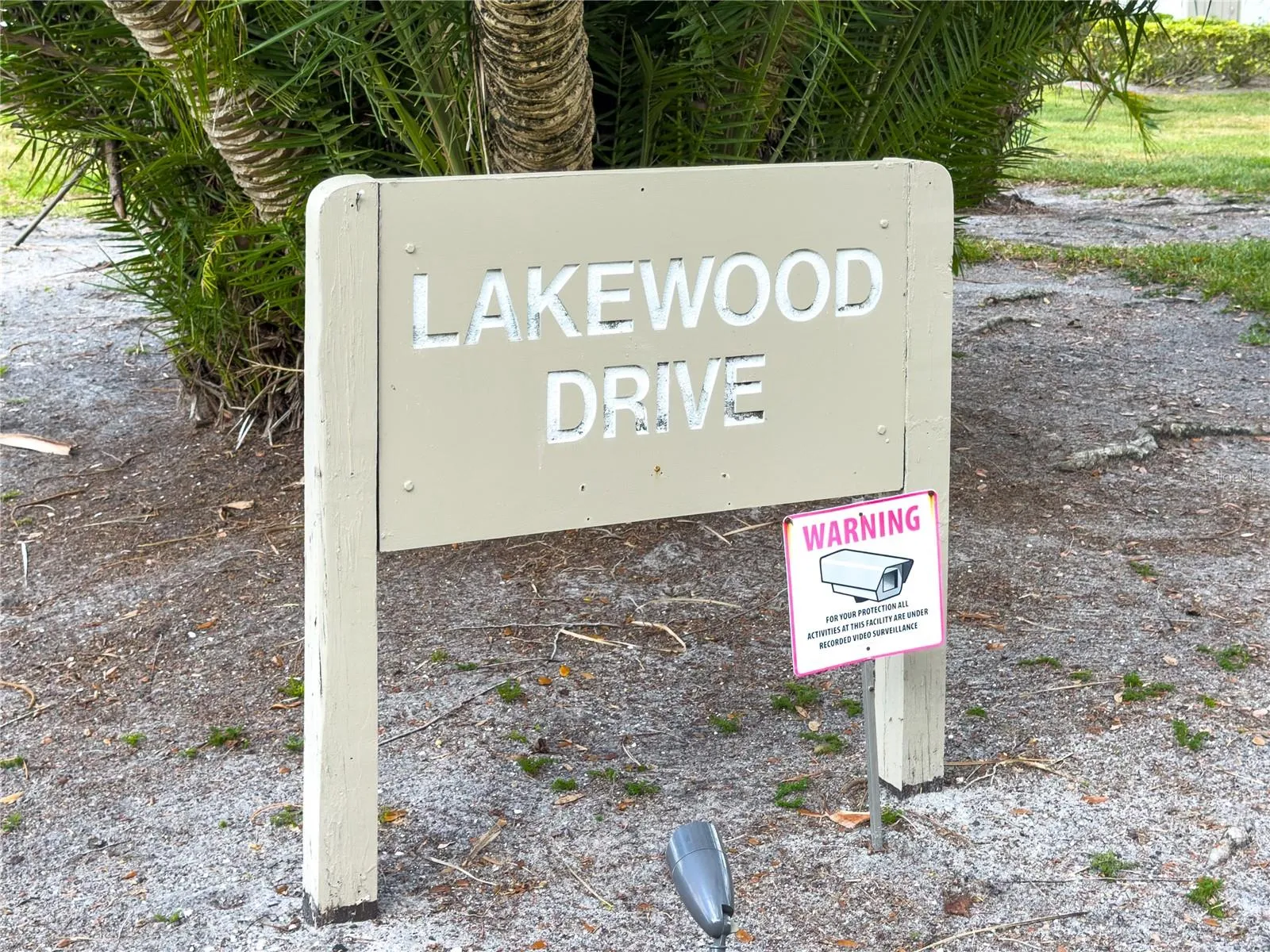 Street sign.