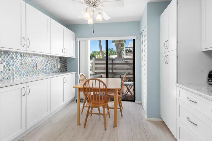 Kitchen.  Look at the backsplash.