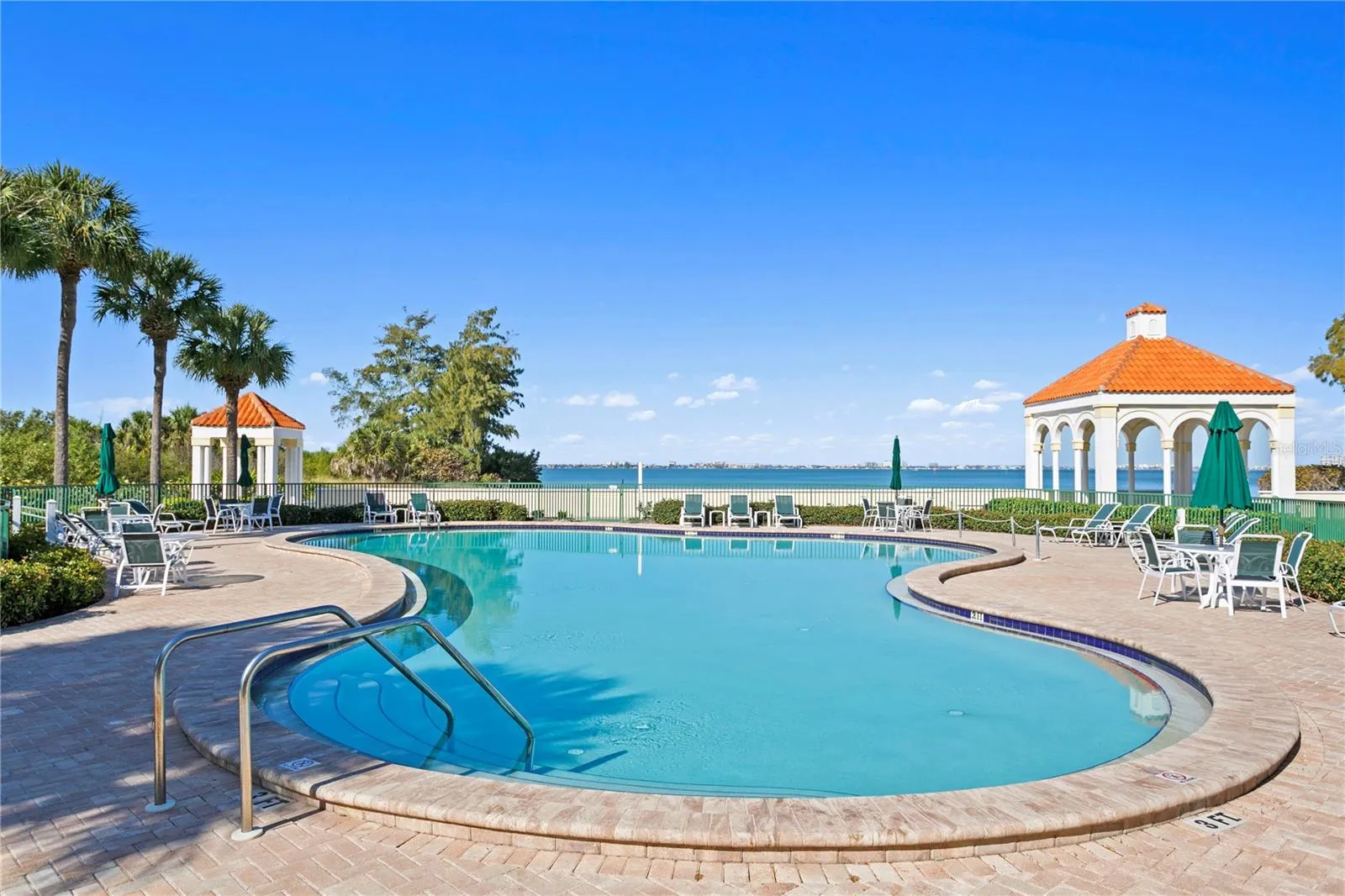 Beach Heated pool
