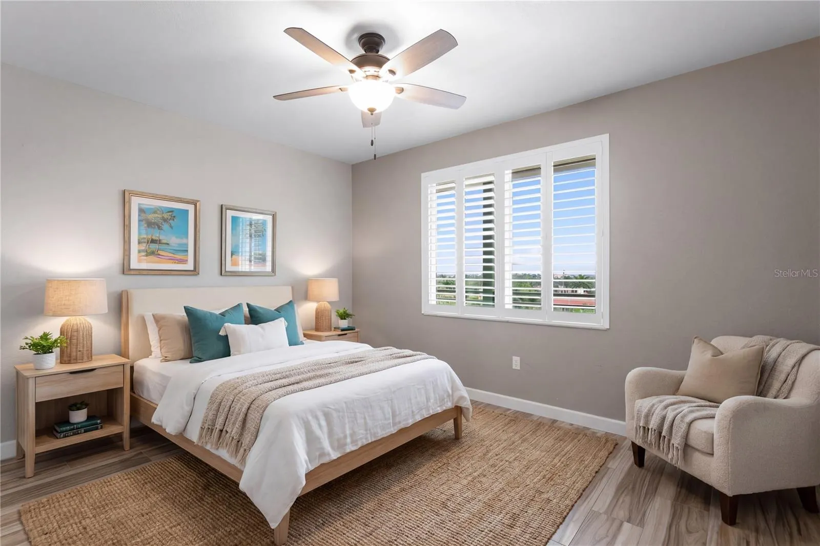 Staged Guest Bedroom