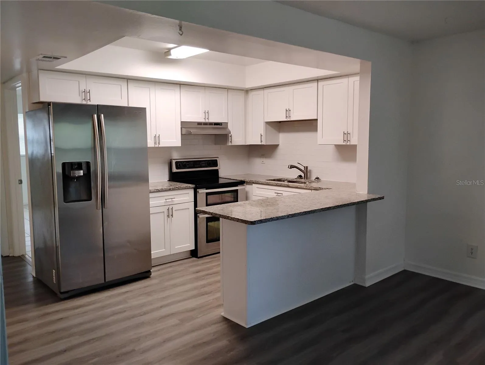 Kitchen with Breakfast Bar.