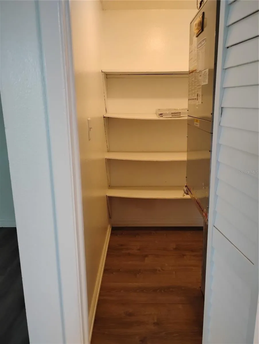 Inside Living Room/Hallway Closet.
