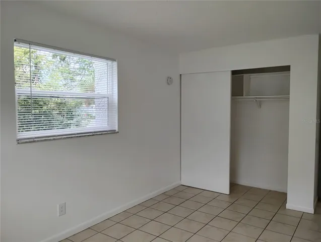 Bedroom 1 closet and second window.