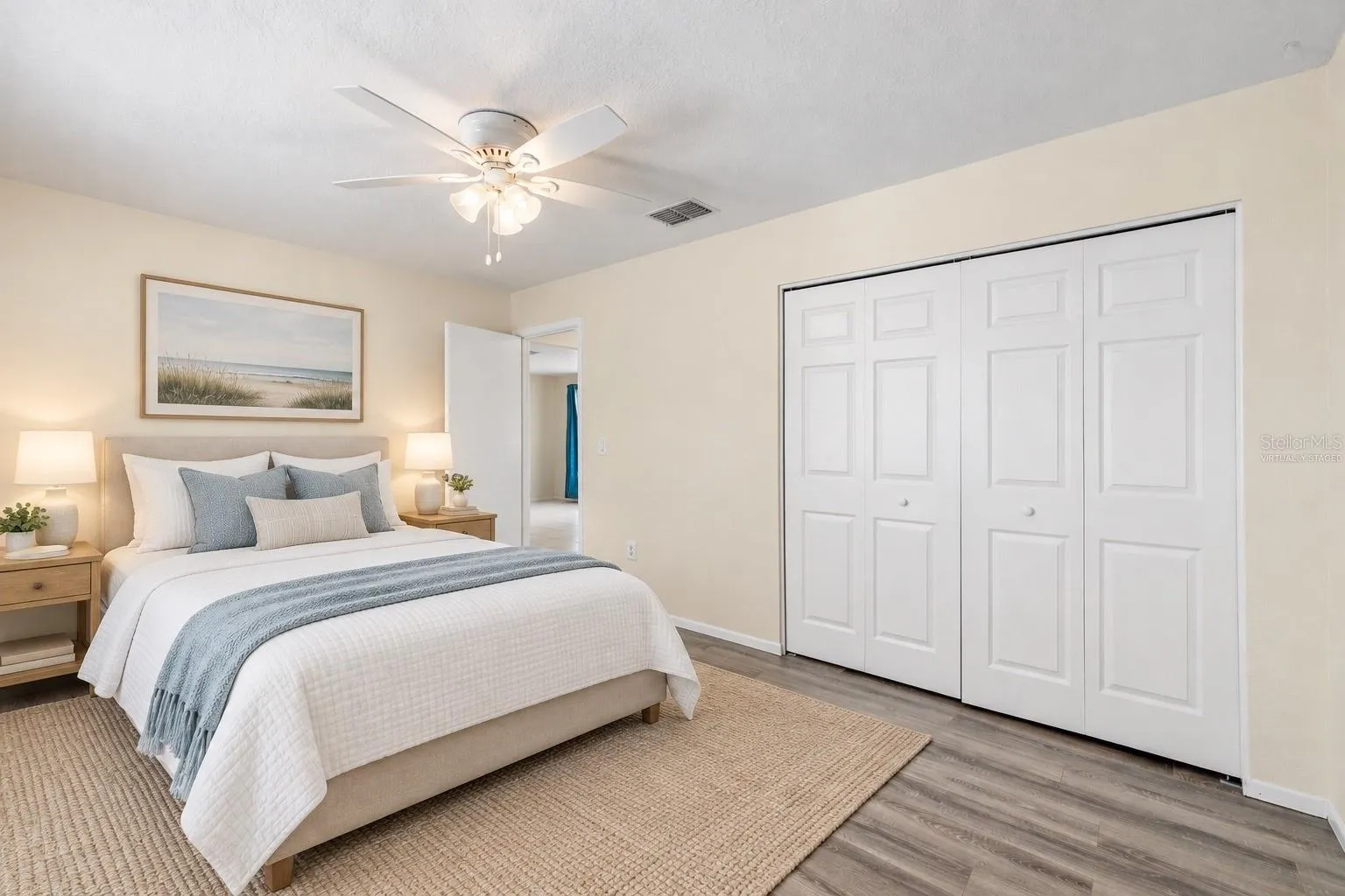 virtually staged - second bedroom