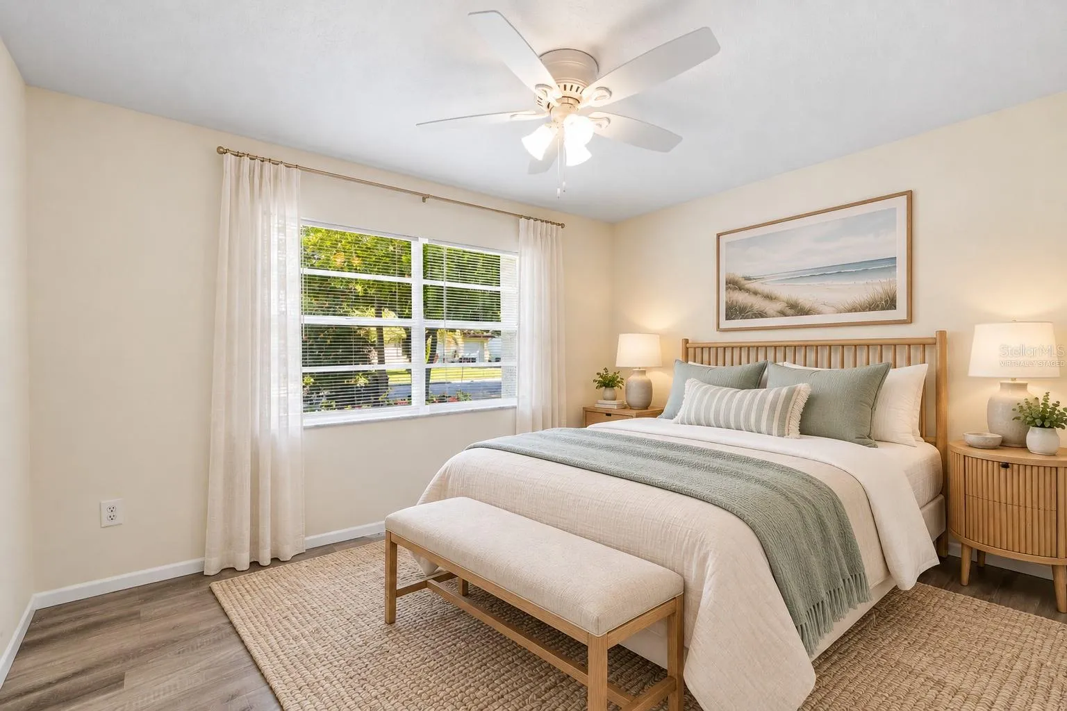 third bedroom - virtually staged