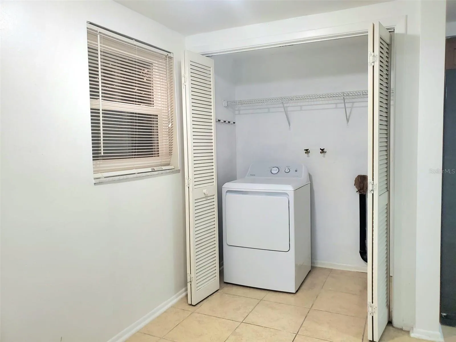 Indoor laundry adds everyday convenience