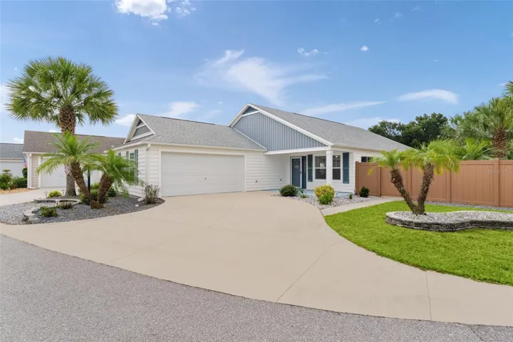 The 24x22 two-car garage has lots of room for toys &amp; driveway ideal for guest parking or parties!