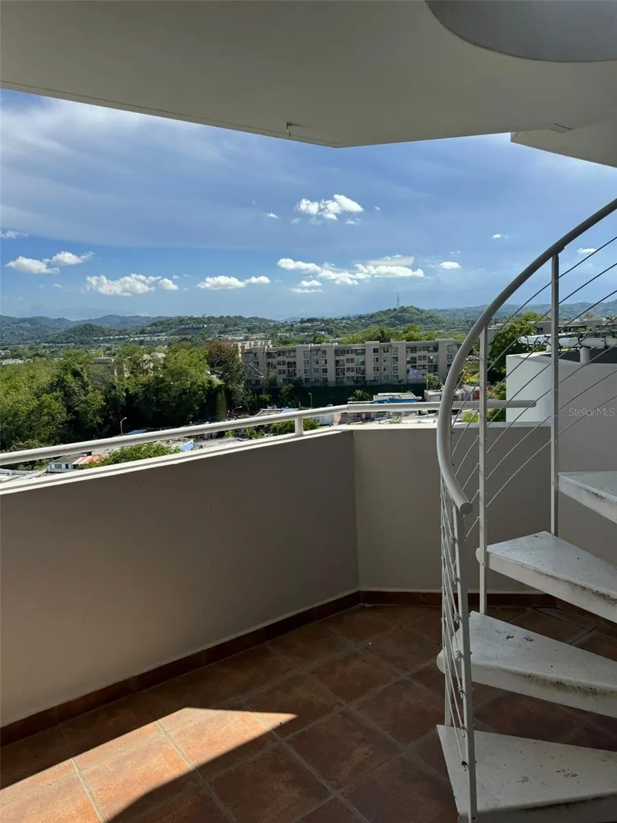 Balcony with view