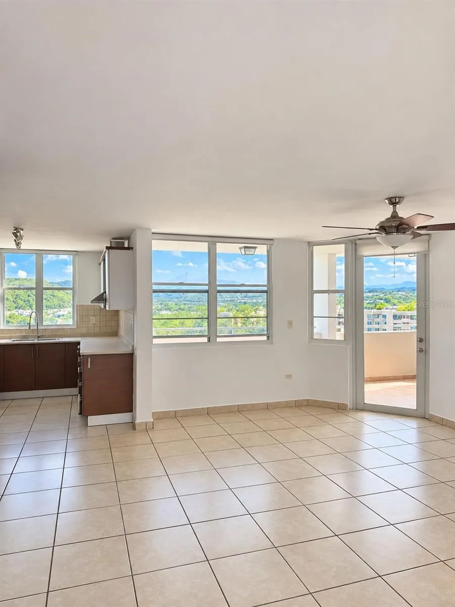 open space lay out for dining and living room
