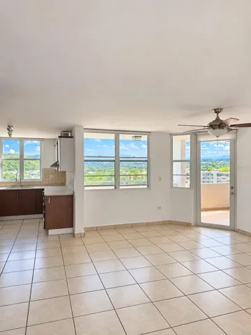 open space lay out for dining and living room