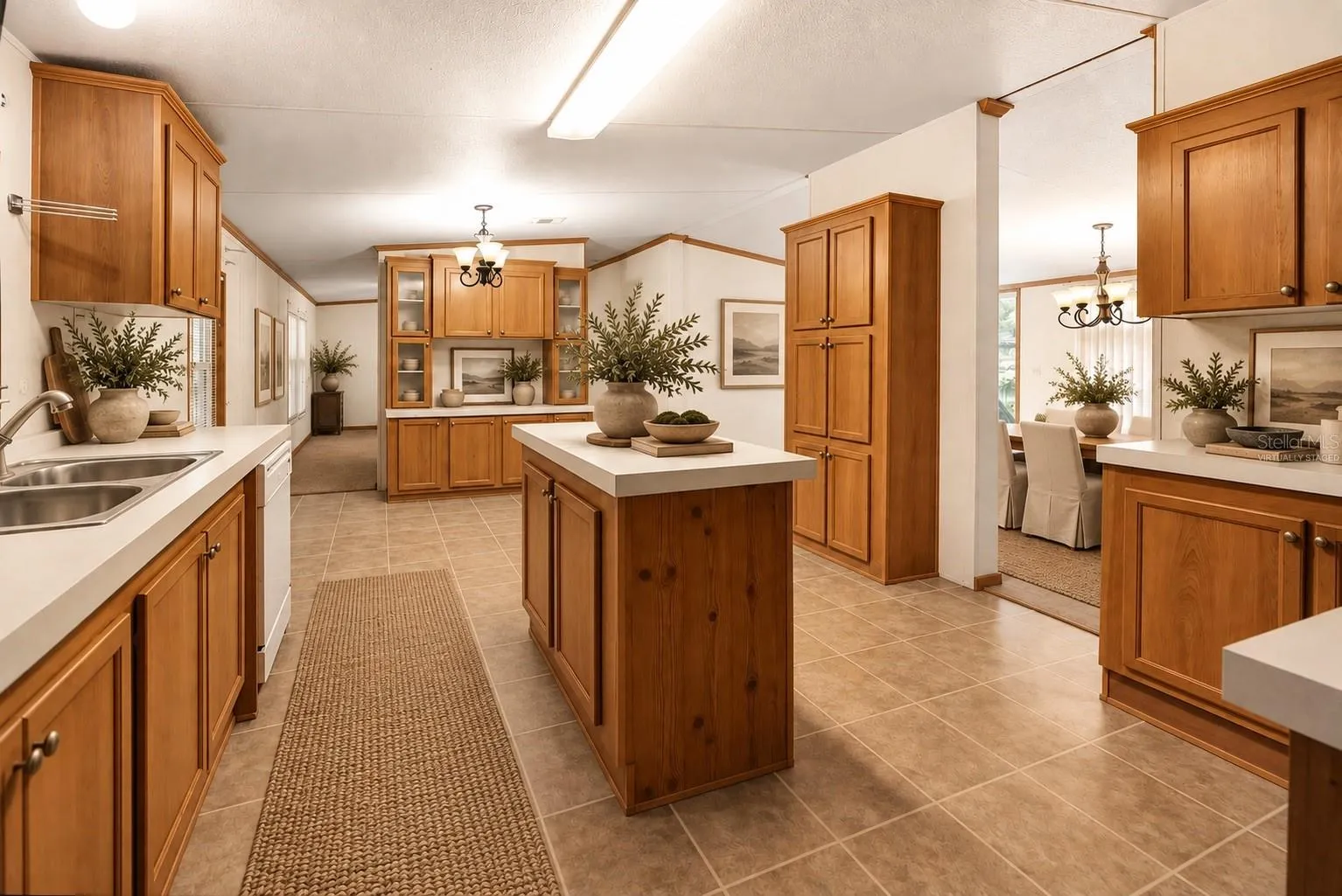 This image has been virtually staged for illustrative purposes only to demonstrate the potential design and layout of the space. Furniture, décor, accessories, placement, dimensions, scale, and other depicted features may not be precise or accurately represent the actual property. Virtual furnishings and décor are not included with the property. Buyers should rely on actual property measurements, features, and in-person observations.
