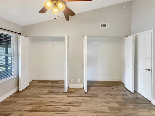 Primary closet