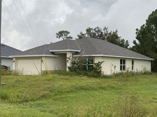 View of Backyard Prior to Grass Cutting