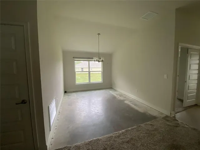 Dinning Room. Ready for your Floor Choice.