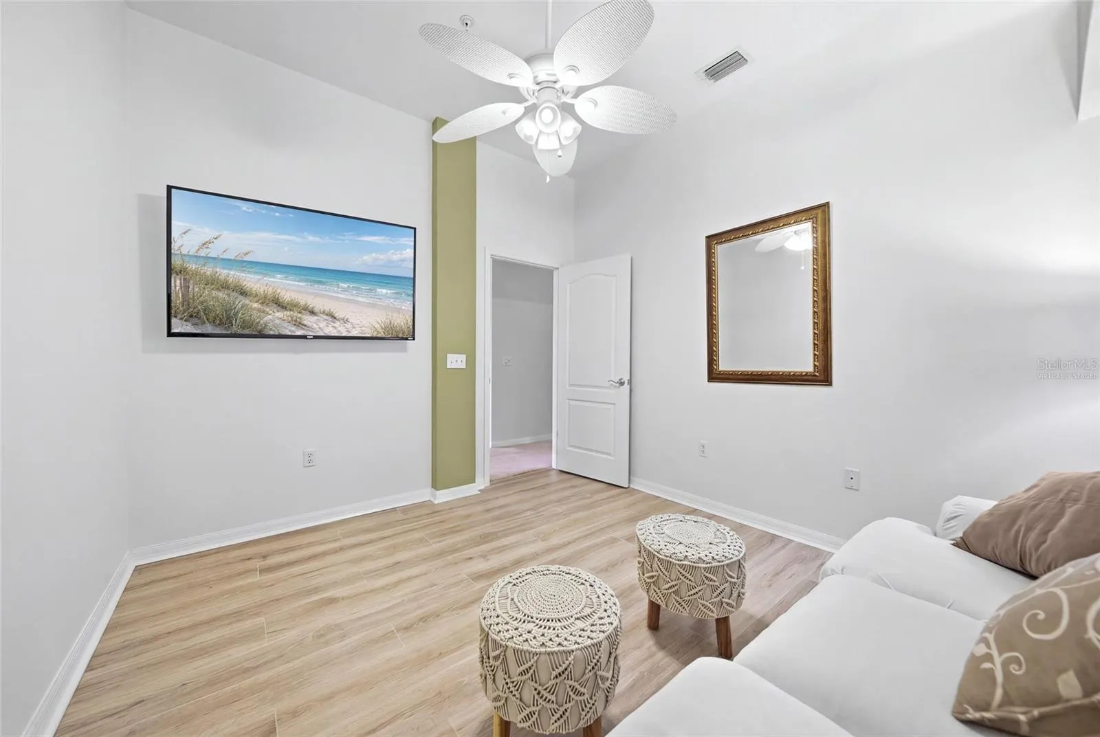 Virtually Staged with TV Den/Bonus Room