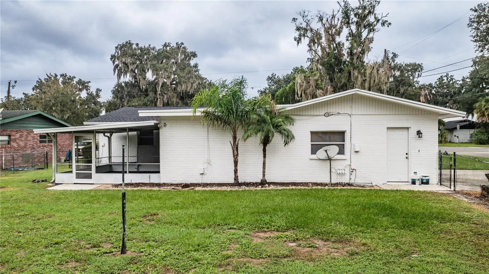 South Side of house