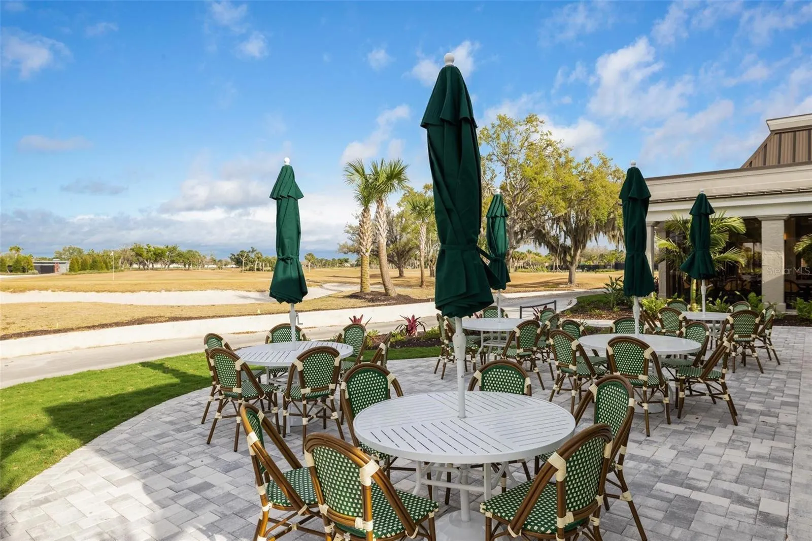 Patio dining