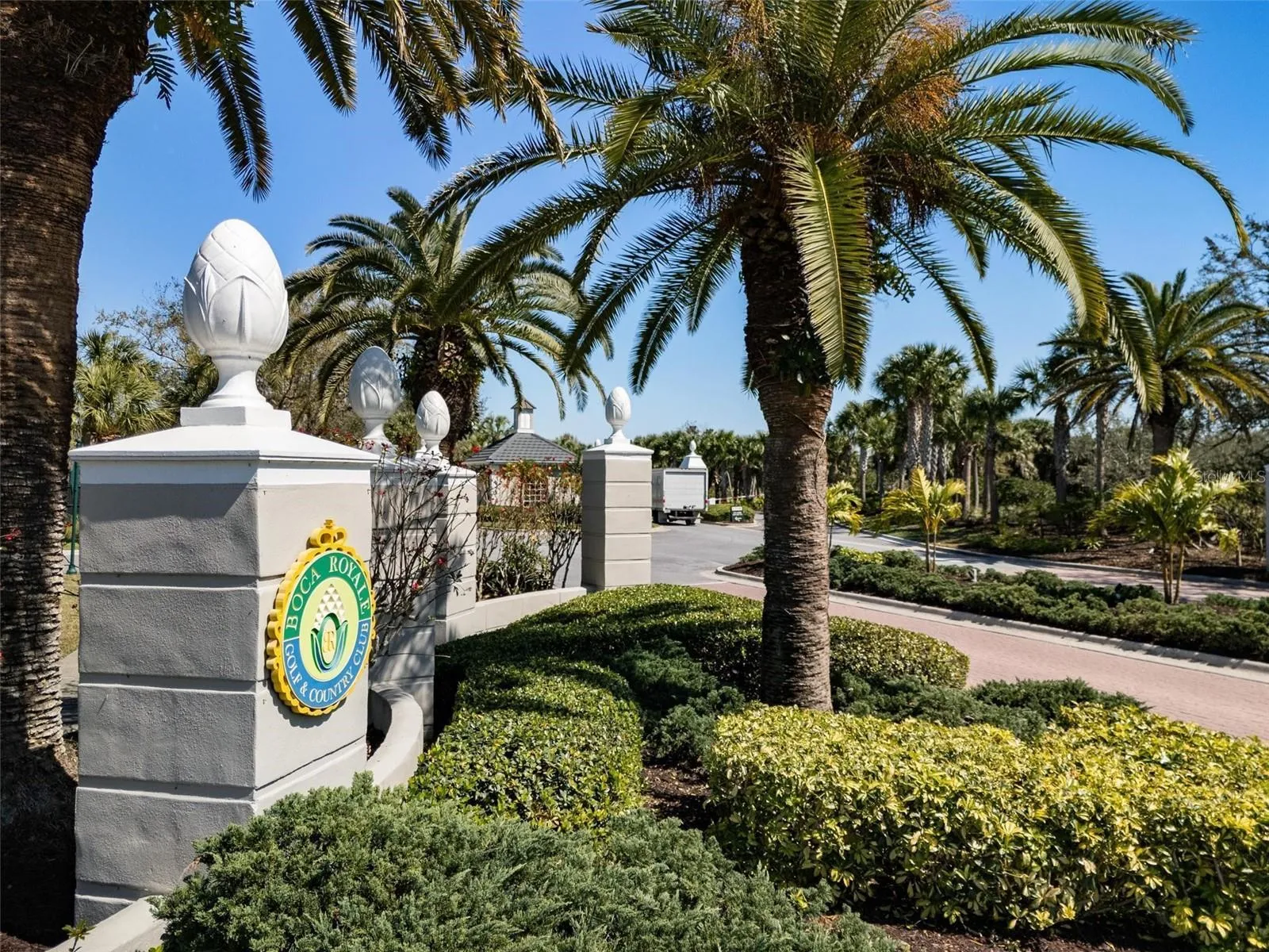 Private Gated Boca Royale w/Guard at Gate