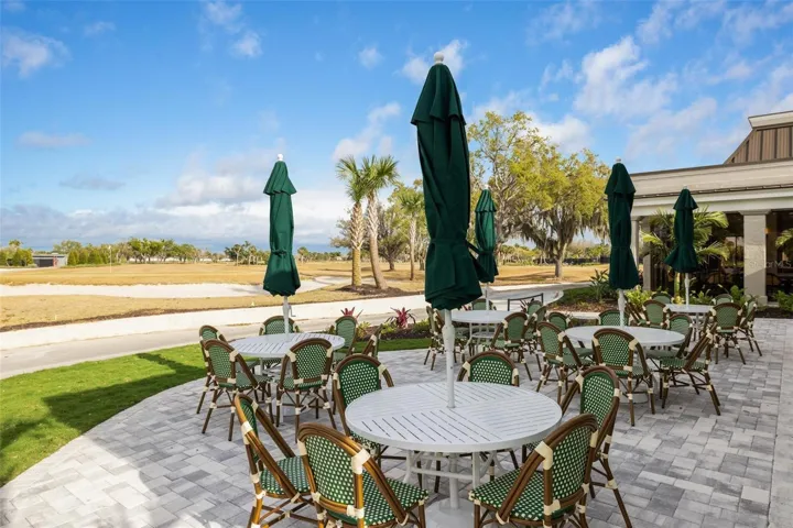 Patio dining