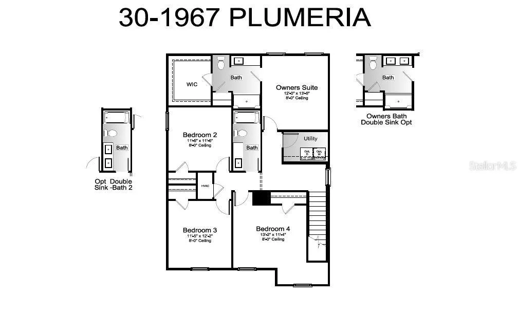 Plumeria Floor Plan Second Floor