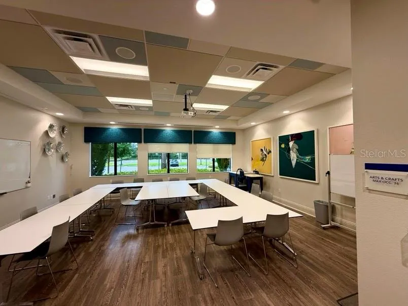 art studio, includes kiln