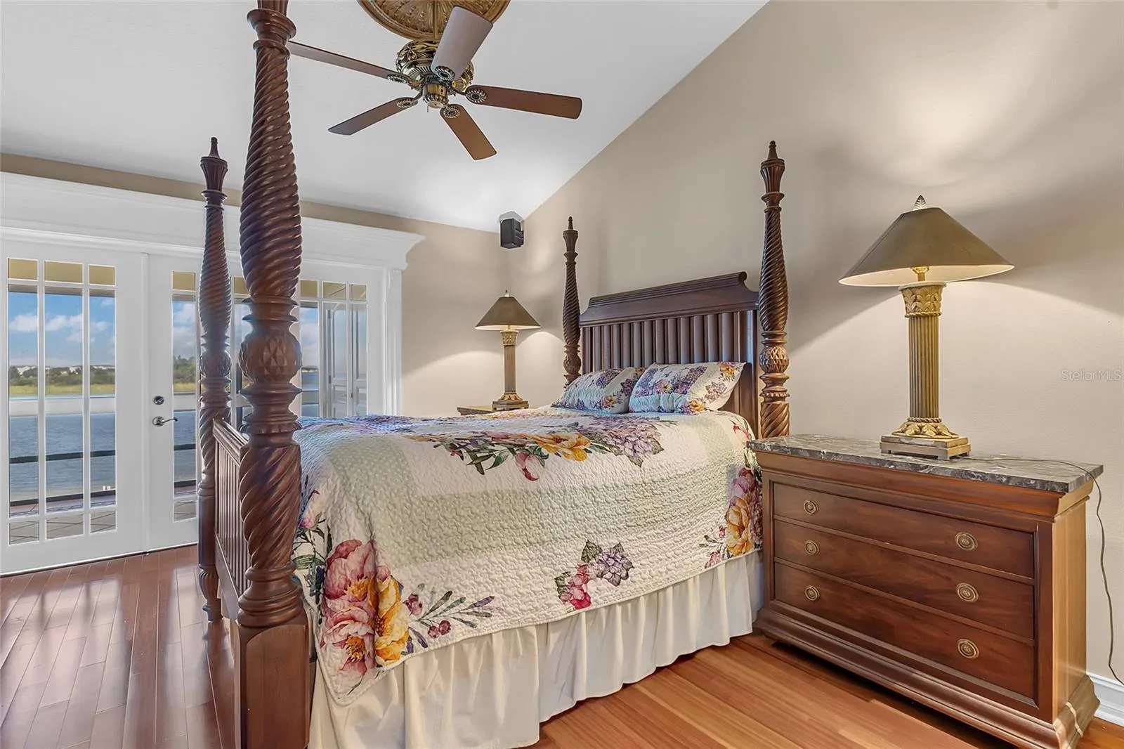 Primary Bedroom With Views of Lake