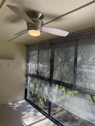 Enclosed patio