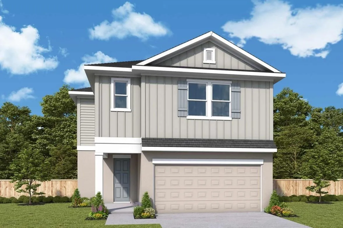 Front Exterior Rendering **Paint Colors May Vary