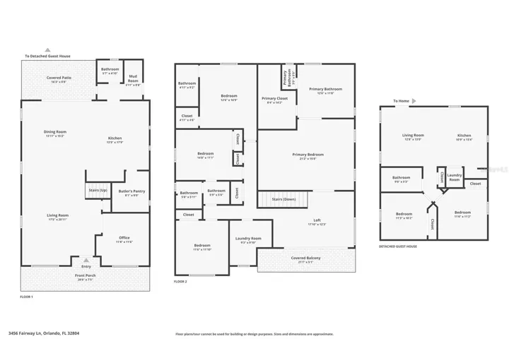 3456 Fairway Lane Floorplan