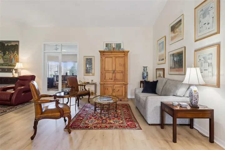 View of the LIVING ROOM FROM ENTRY