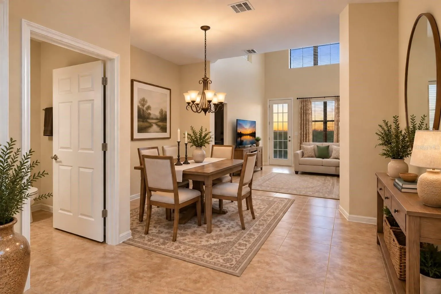 FRONT ENTRANCE/ DINING ROOM