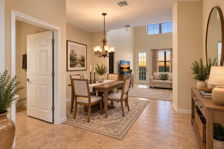 FRONT ENTRANCE/ DINING ROOM