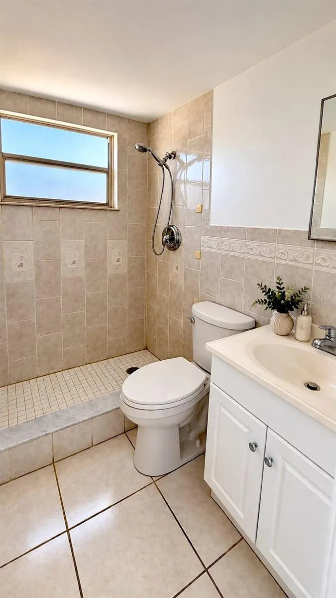In law suite Bathroom Virtually Staged