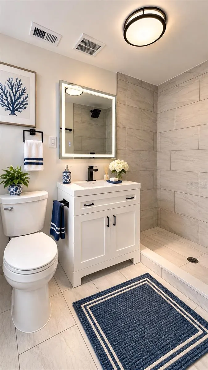 Bathroom 2 Virtually Staged