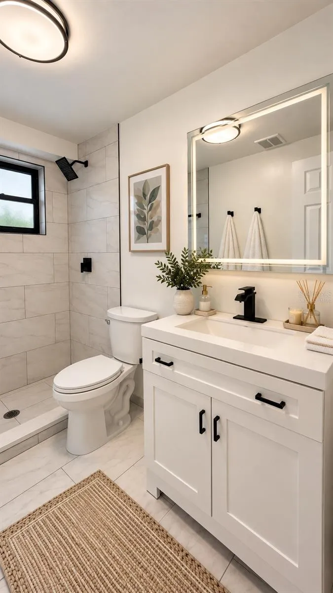 Bathroom 1 Virtually Staged