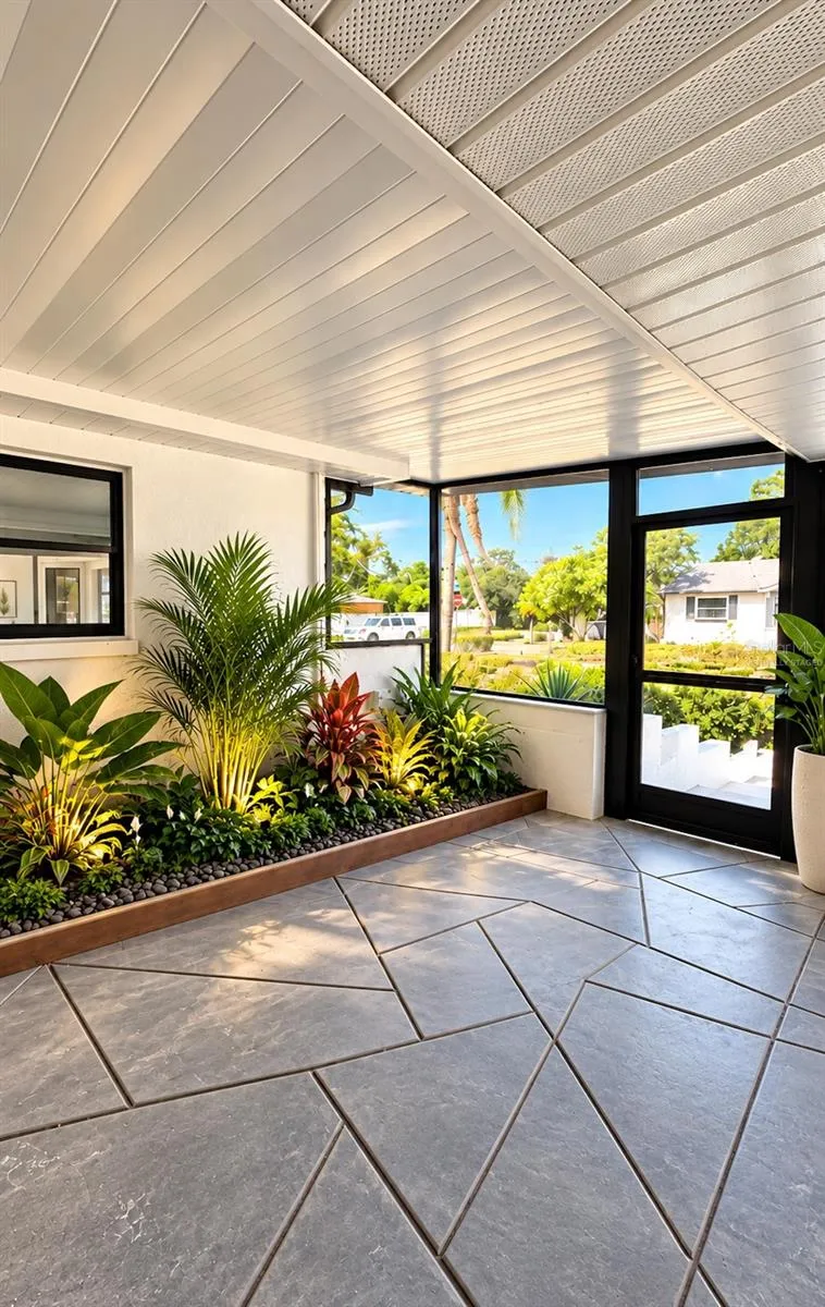 Side entrance Virtually staged
