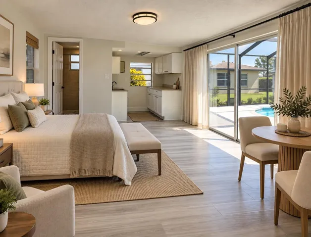 In law suite Virtually Staged