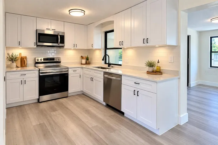 Kitchen Virtually Staged