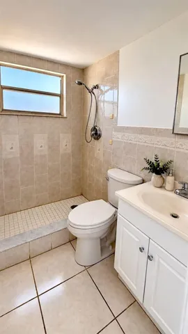 In law suite Bathroom Virtually Staged